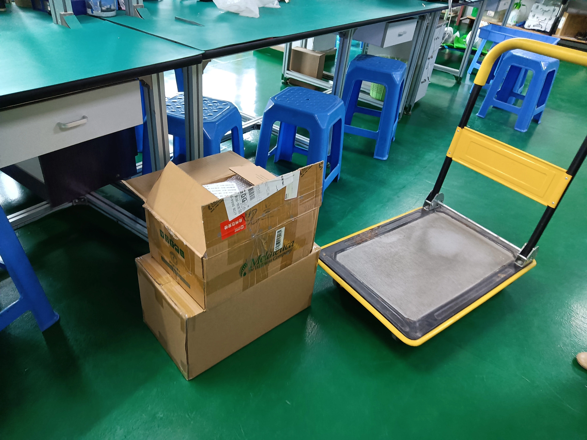 MAIKONG manufacturing facility in Shenzhen showing production line and quality control