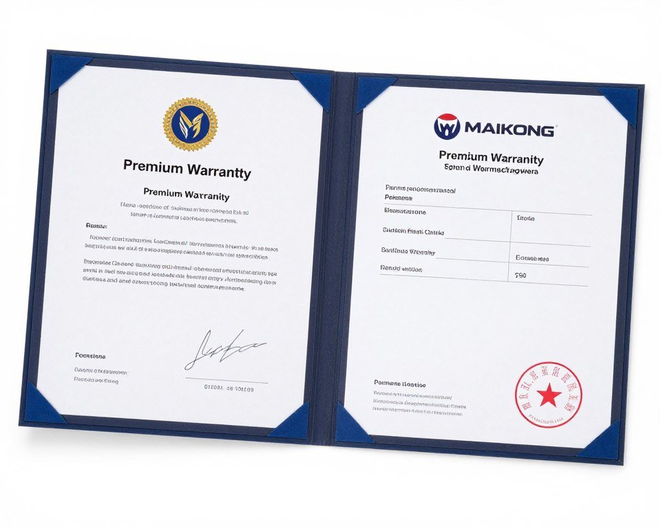 Extended warranty certificate package