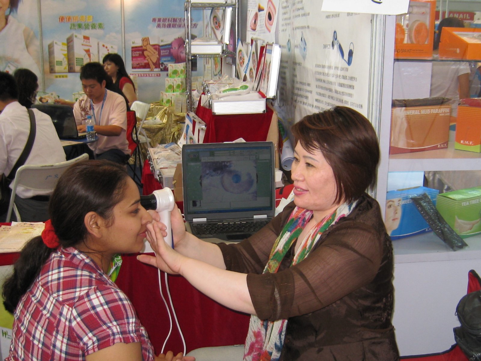 Step-by-step setup process for iridology camera system installation