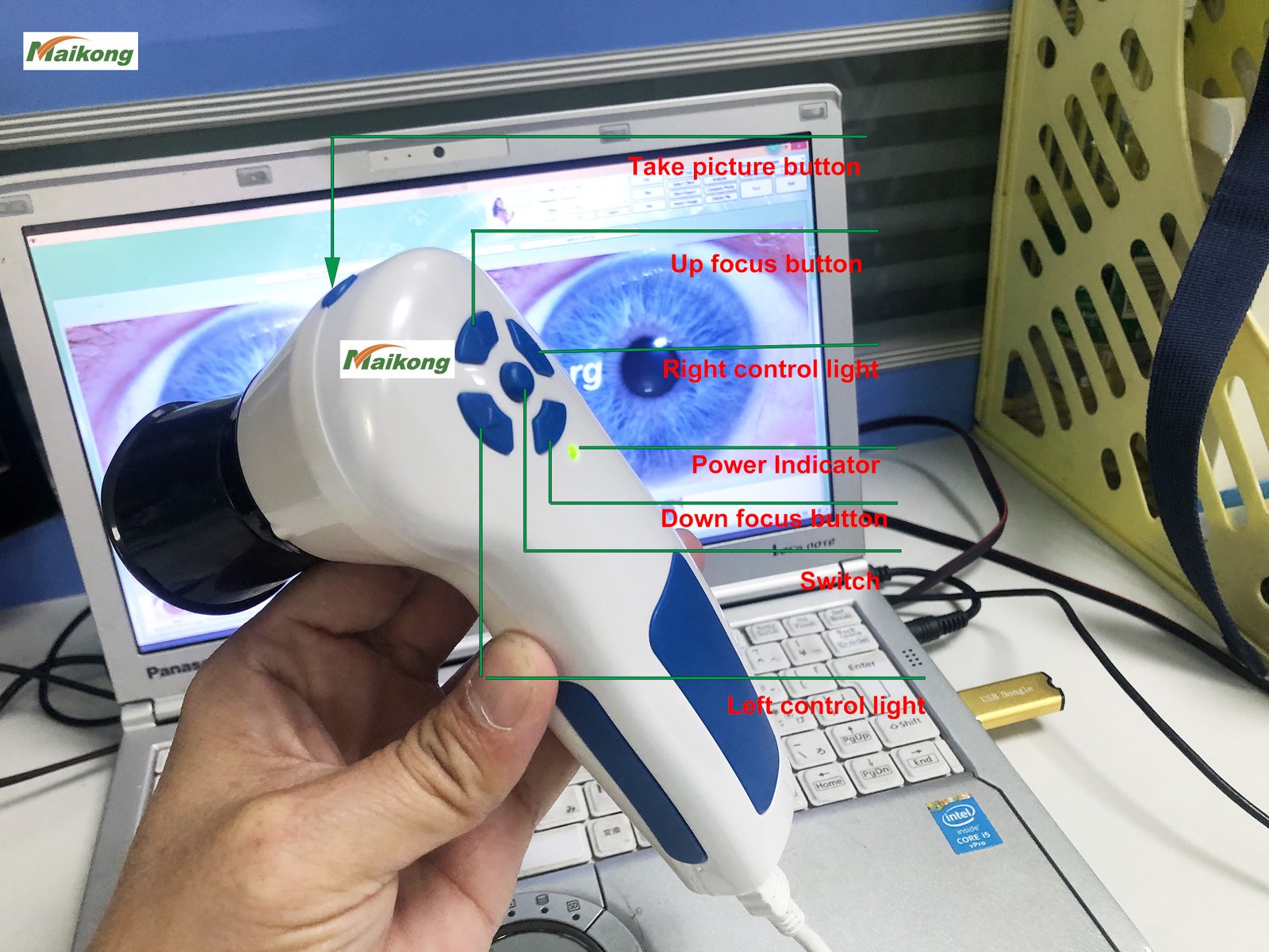 MasterFastSystem Iriscope