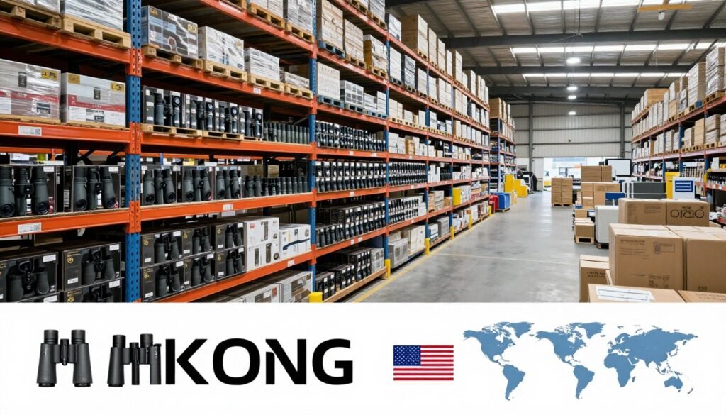 MAIKONG distribution network and warehouse facilities