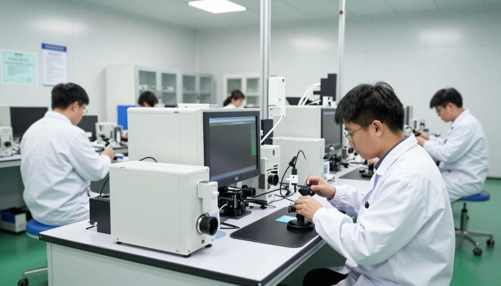 MAIKONG manufacturing facility showing modern production line and quality control