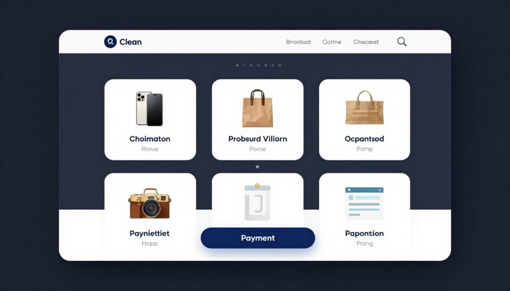 Online ordering process visualization