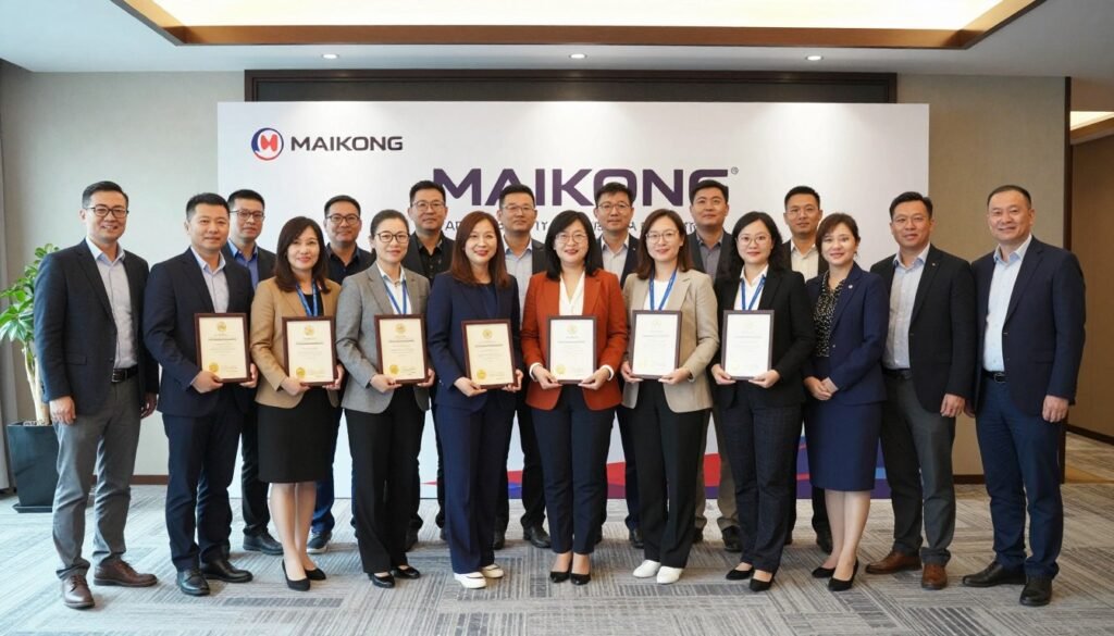 Successful MAIKONG distributor team at annual conference