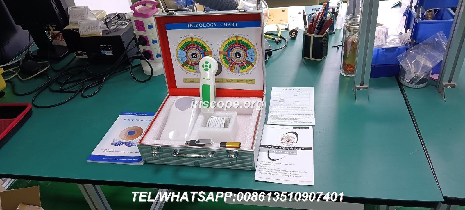 MAIKONG MK-GY-9822U iridology camera professional setup