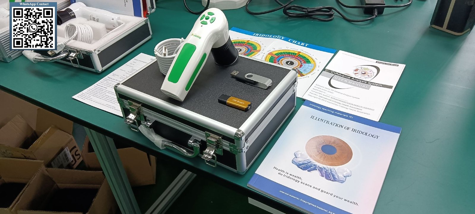 Comparison of different iriscope models for various applications