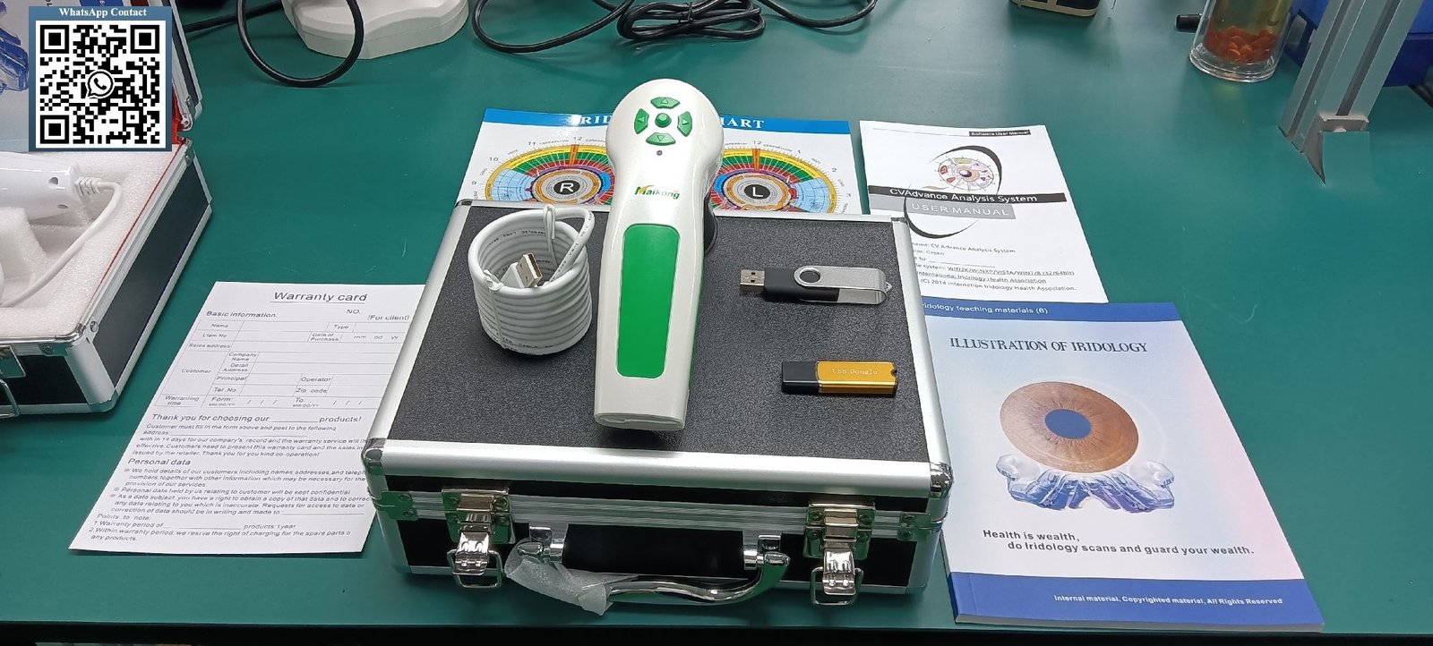 MK-EH-900U iriscope professional iridology camera system