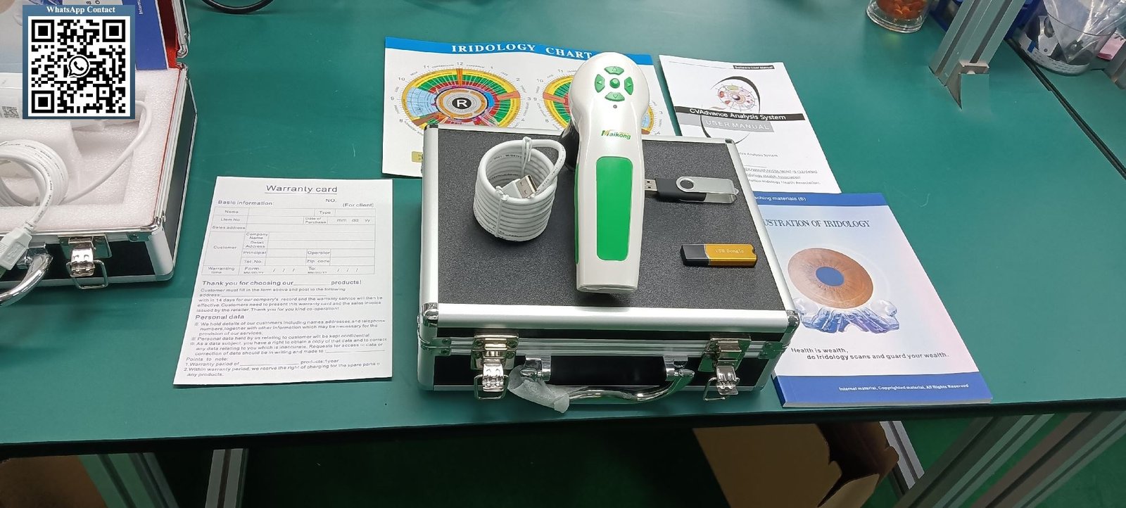 MK-EH-900U iriscope professional iridology camera system