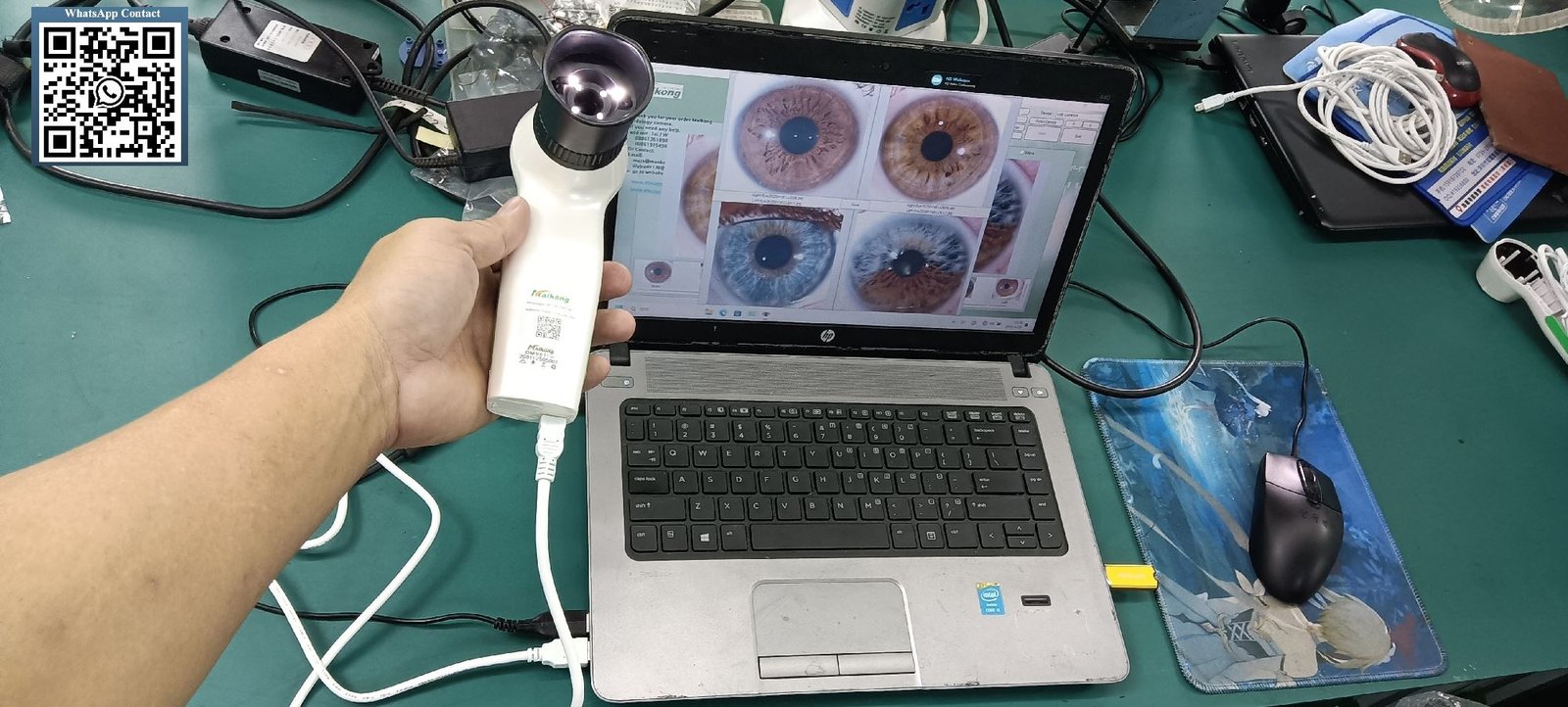 maikong iridology camera iriscope 9811 90