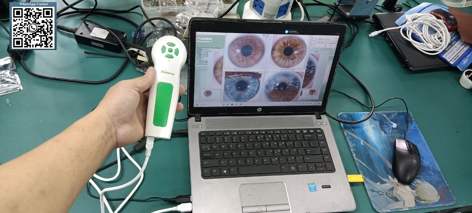 MAIKONG MK-I60 iriscope i60 professional iridology camera system with accessories