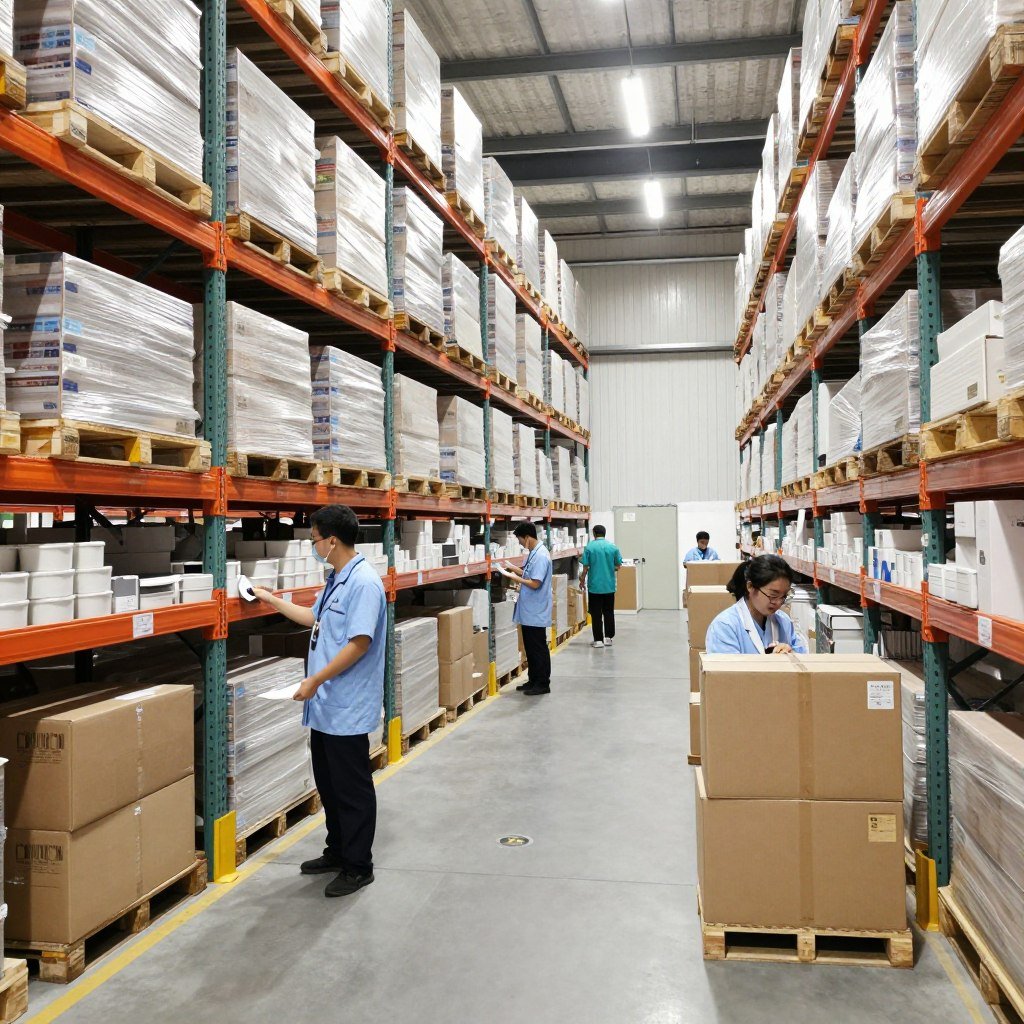 medical equipment distributor warehouse