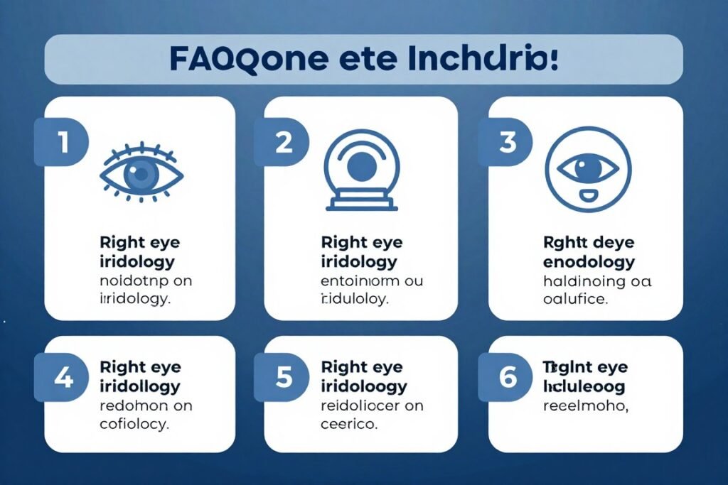 Common questions about right eye iridology