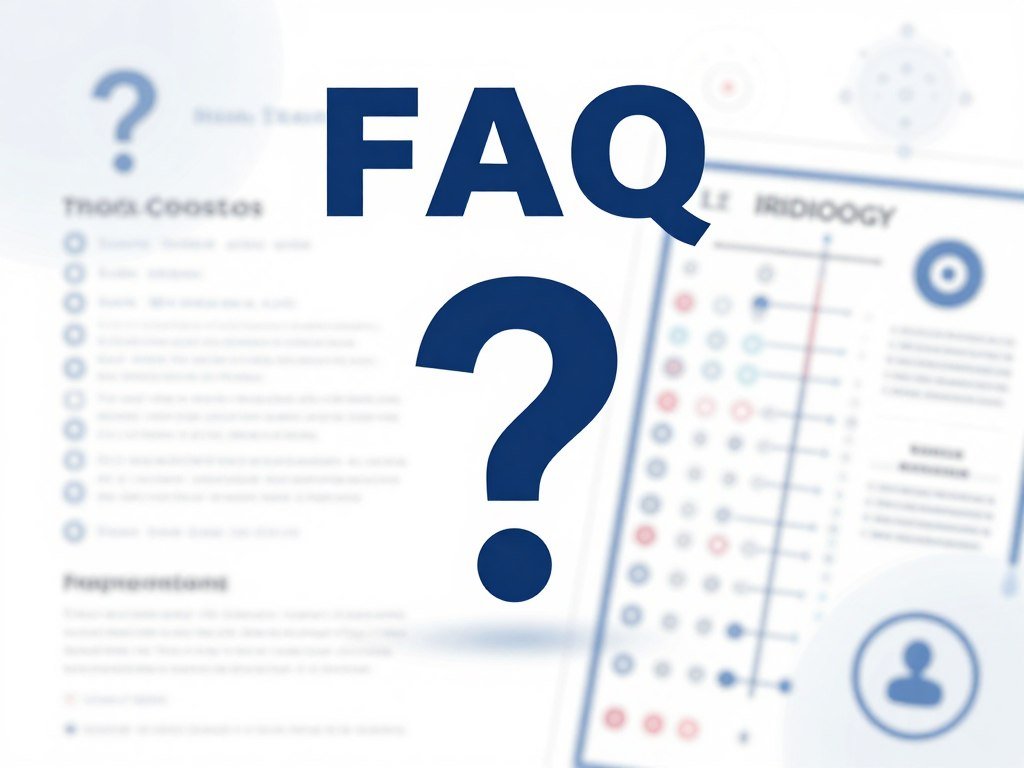 FAQ concept image for iridology charts