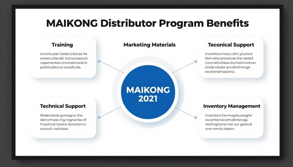 MAIKONG distributor support program benefits