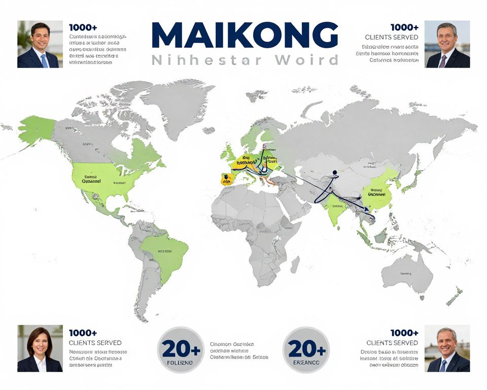MAIKONG global distribution and support network