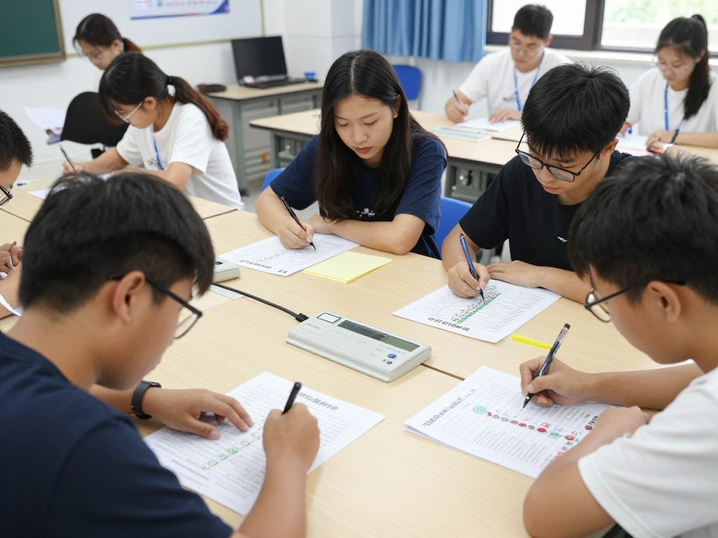 Student learning with iridology charts