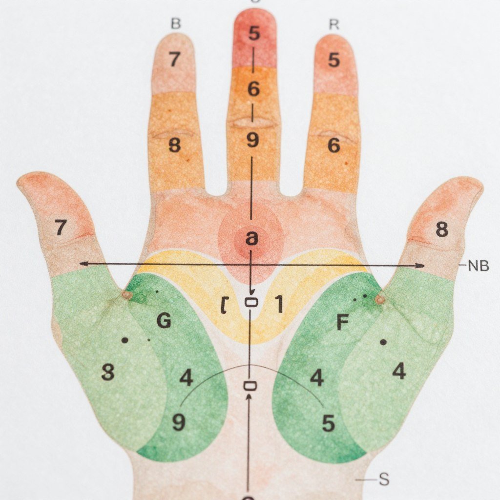 detailed close-up of iris zones on dr pesek iridology chart