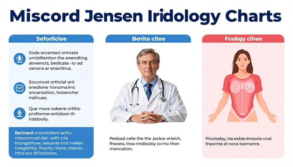 educational clarification of iridology chart misconceptions