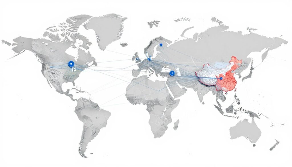 global distribution network for iridology equipment and charts