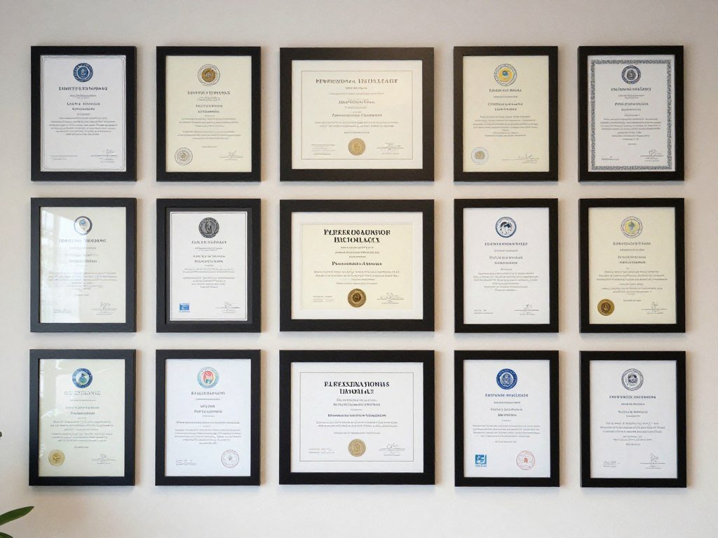 professional iridology certification credentials and diplomas