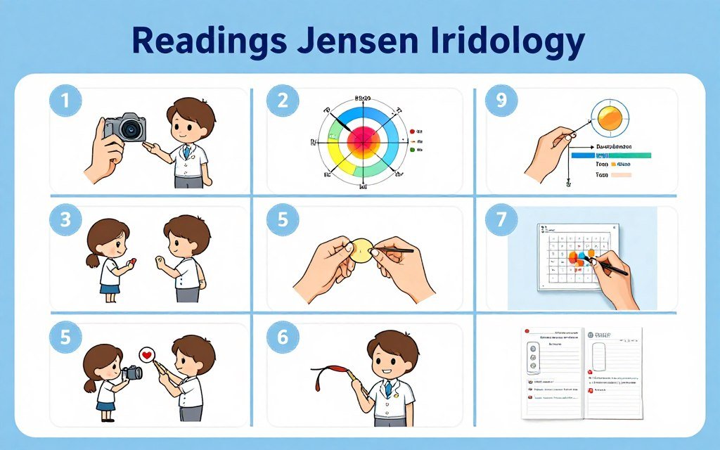 step by step bernard jensen chart reading process