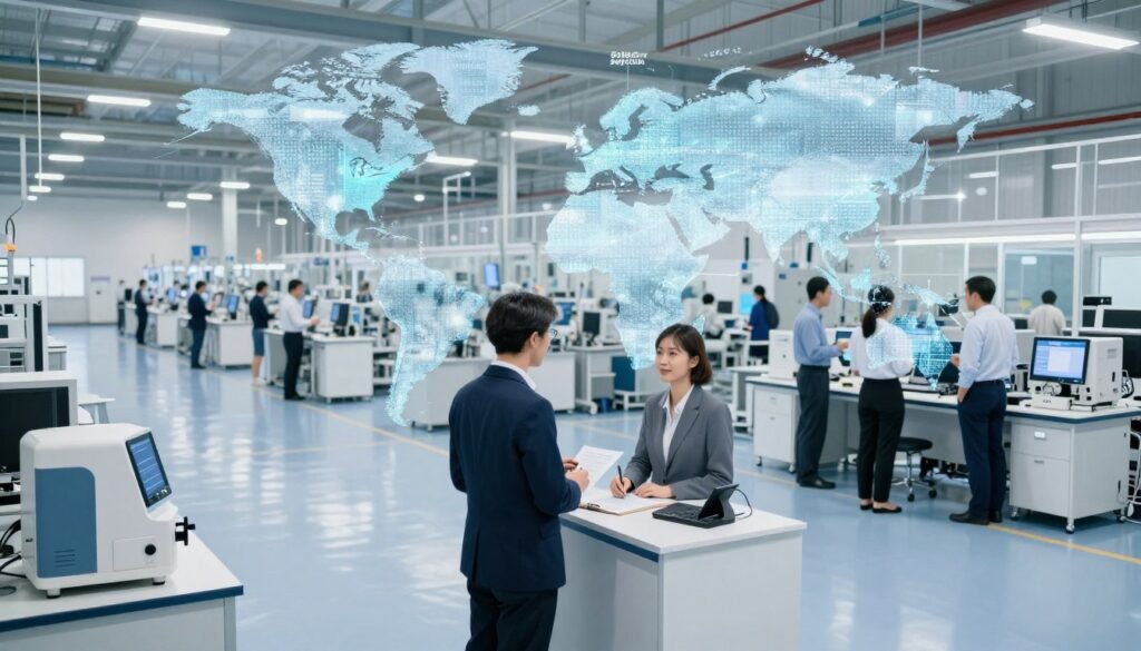 MAIKONG manufacturing facility and global distribution network MAIKONG manufacturing facility and global distribution network